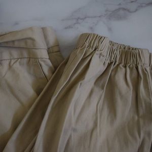 Forever 21 Elastic Waisted Cargo Pants w/ Tie-Up